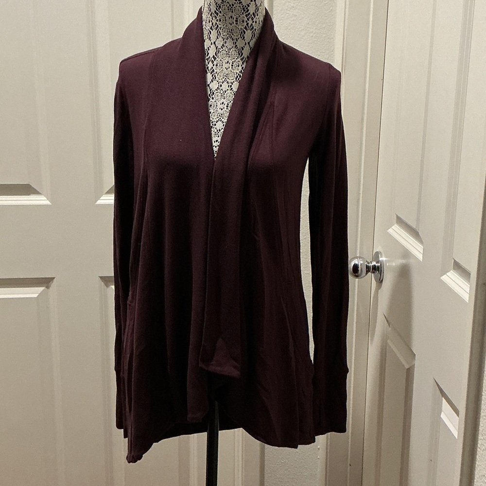 Chic Athleta Plum Women's Cardigan